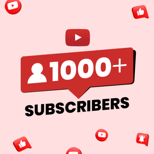 Organic YouTube Subscribers – Real Growth | Price Per 1K